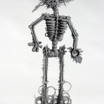 Grey Skeleton
2006
cast aluminum
22”x8”x3.5”