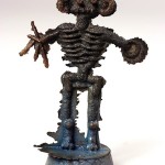 Zombie #1 
2005
cast bronze, burned paint
5”x2.5”x2”