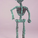 Green Skeleton
2005
cast bronze, patina
22”x8”x3.5”