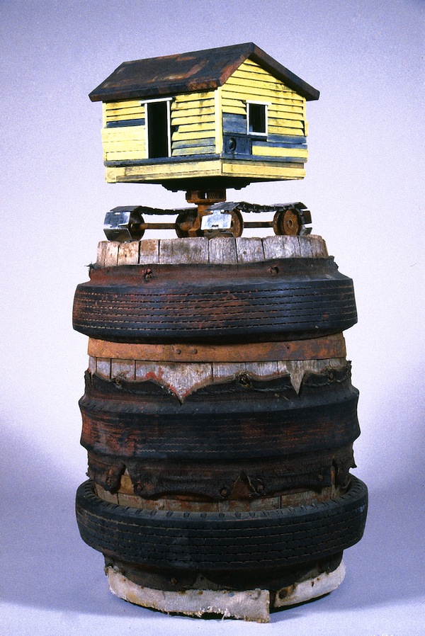 Rough and Ready
1995
wood, steel, paint, found objects
52”x27”x27”